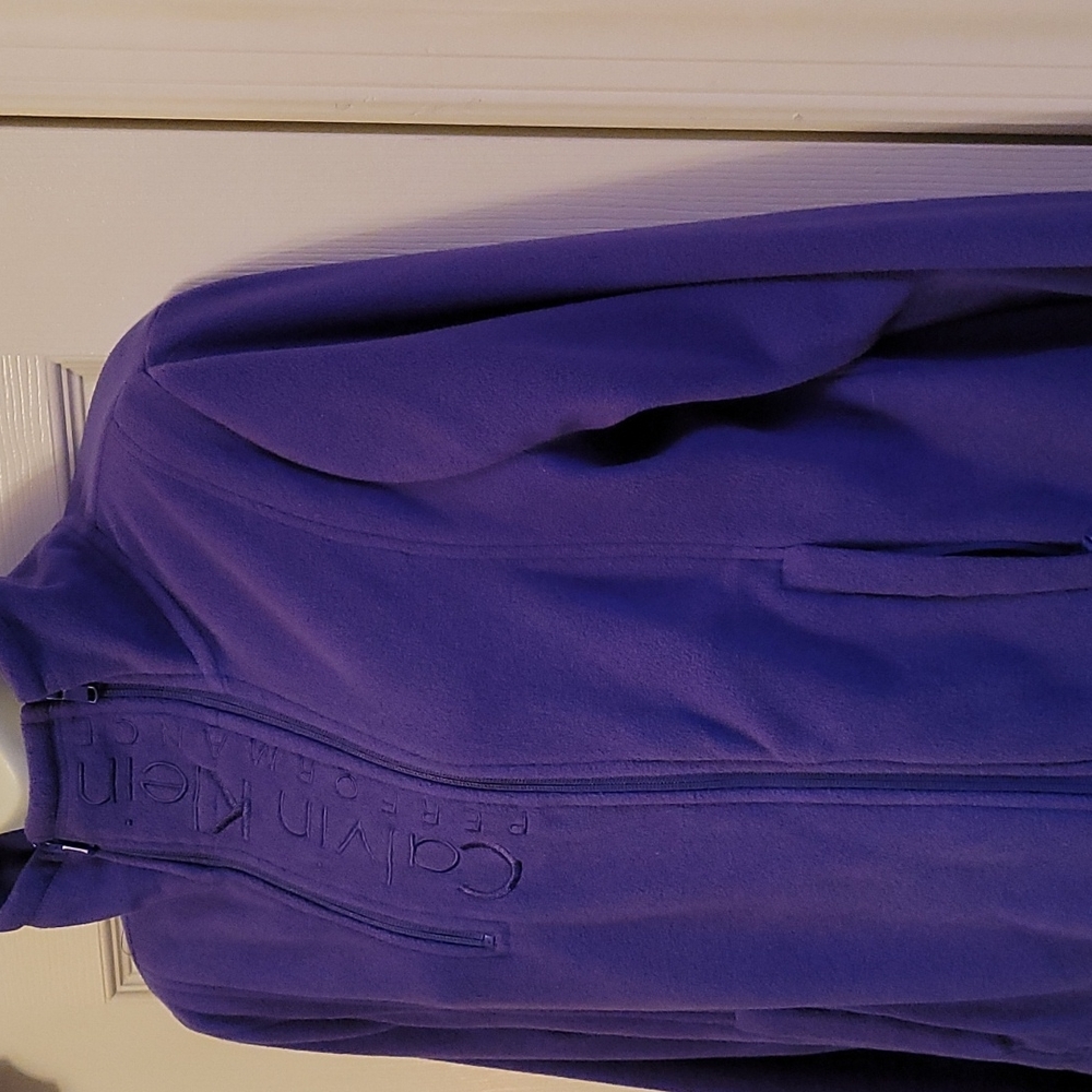 Calvin Klein Performance Jacket Medium Fleece Pur… - image 4